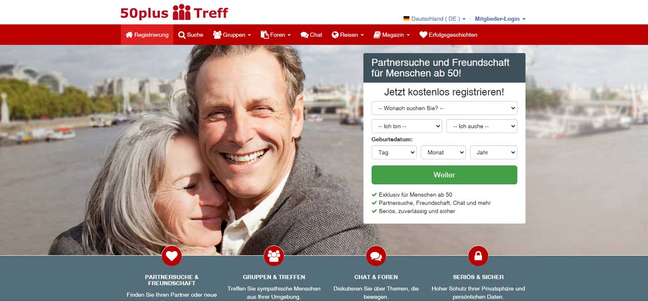 50plus treff kosten