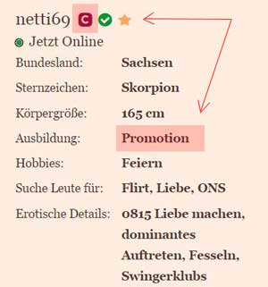 Single frau erkennen