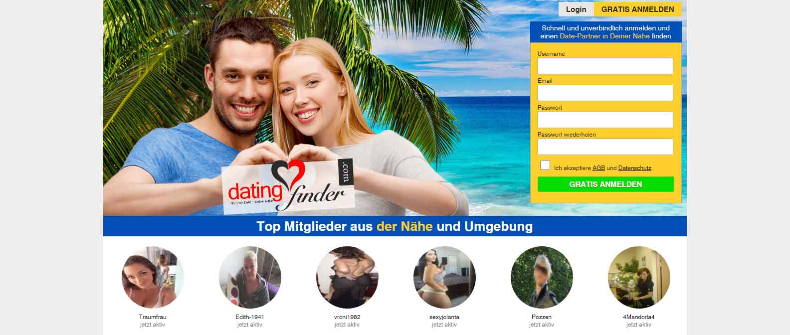 dating finder kosten