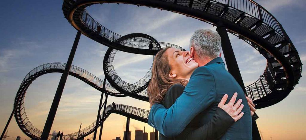 Verliebtes Paar in Duisburg