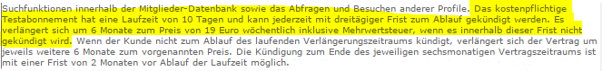 AGB von Flirtcafe