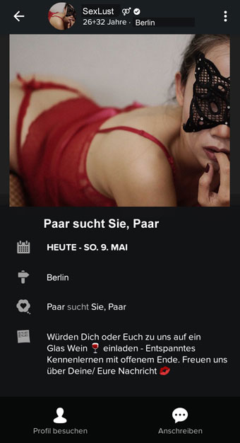 Joyce Date-Inserat