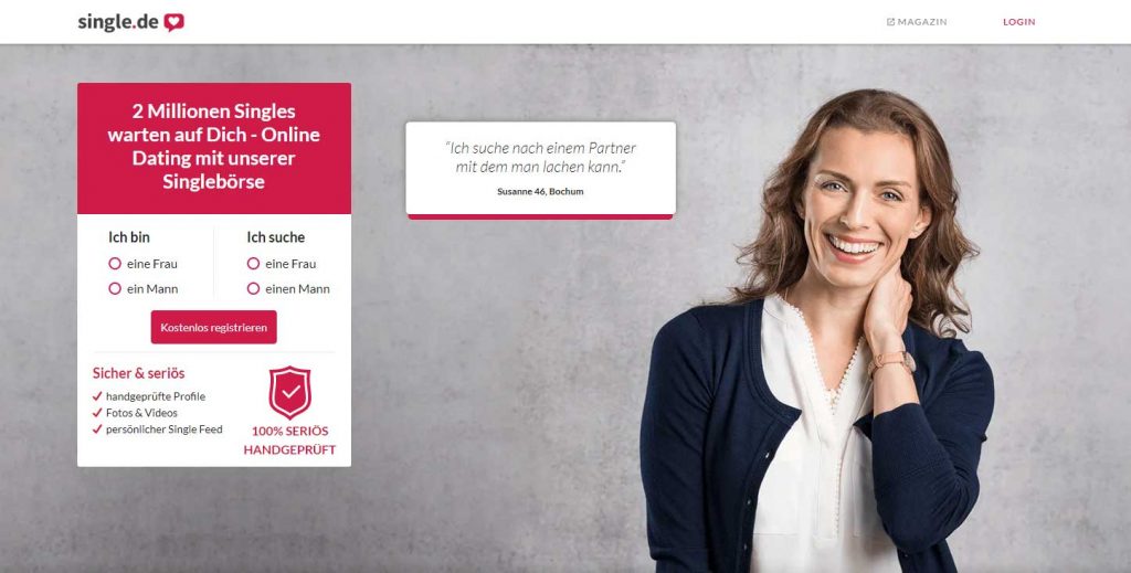 Single.de im Test